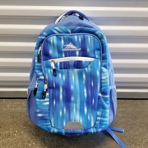 NWOT High Sierra Blue Backpack